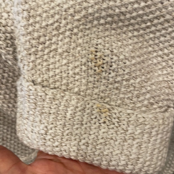 Madewell sweater cardigan open front with fringe size s - Picture 4 of 4